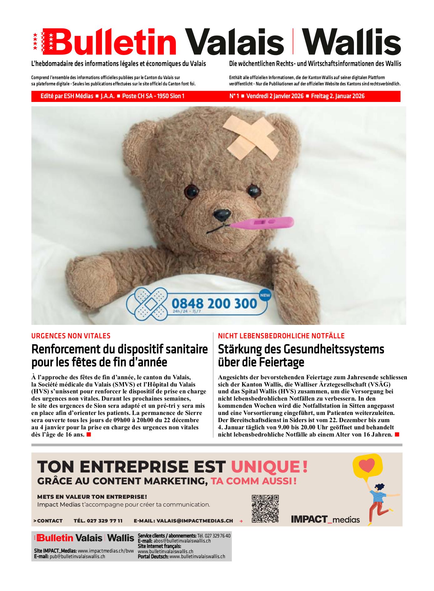 Vendredi 2 janvier 2026