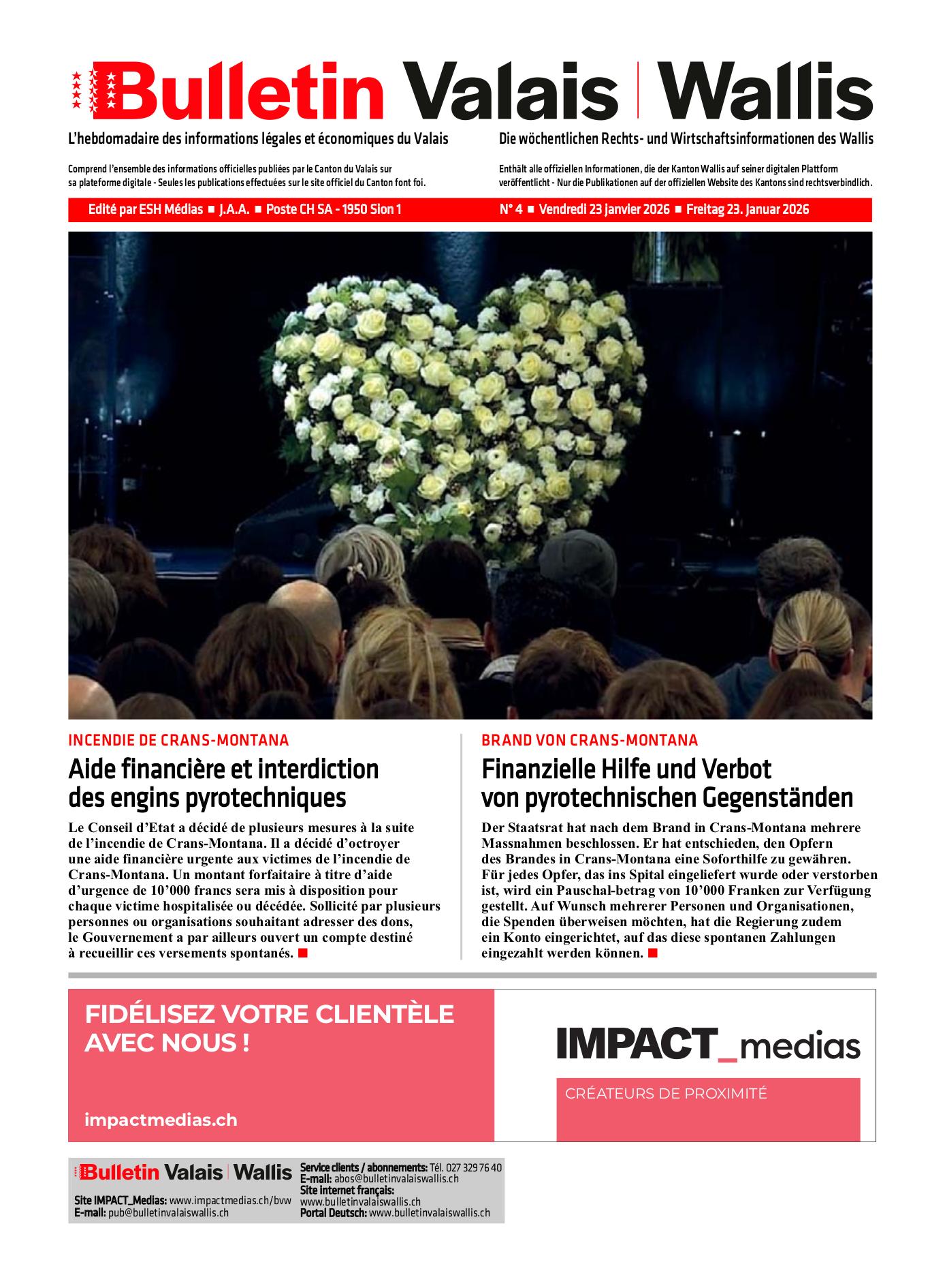 Vendredi 23 janvier 2026