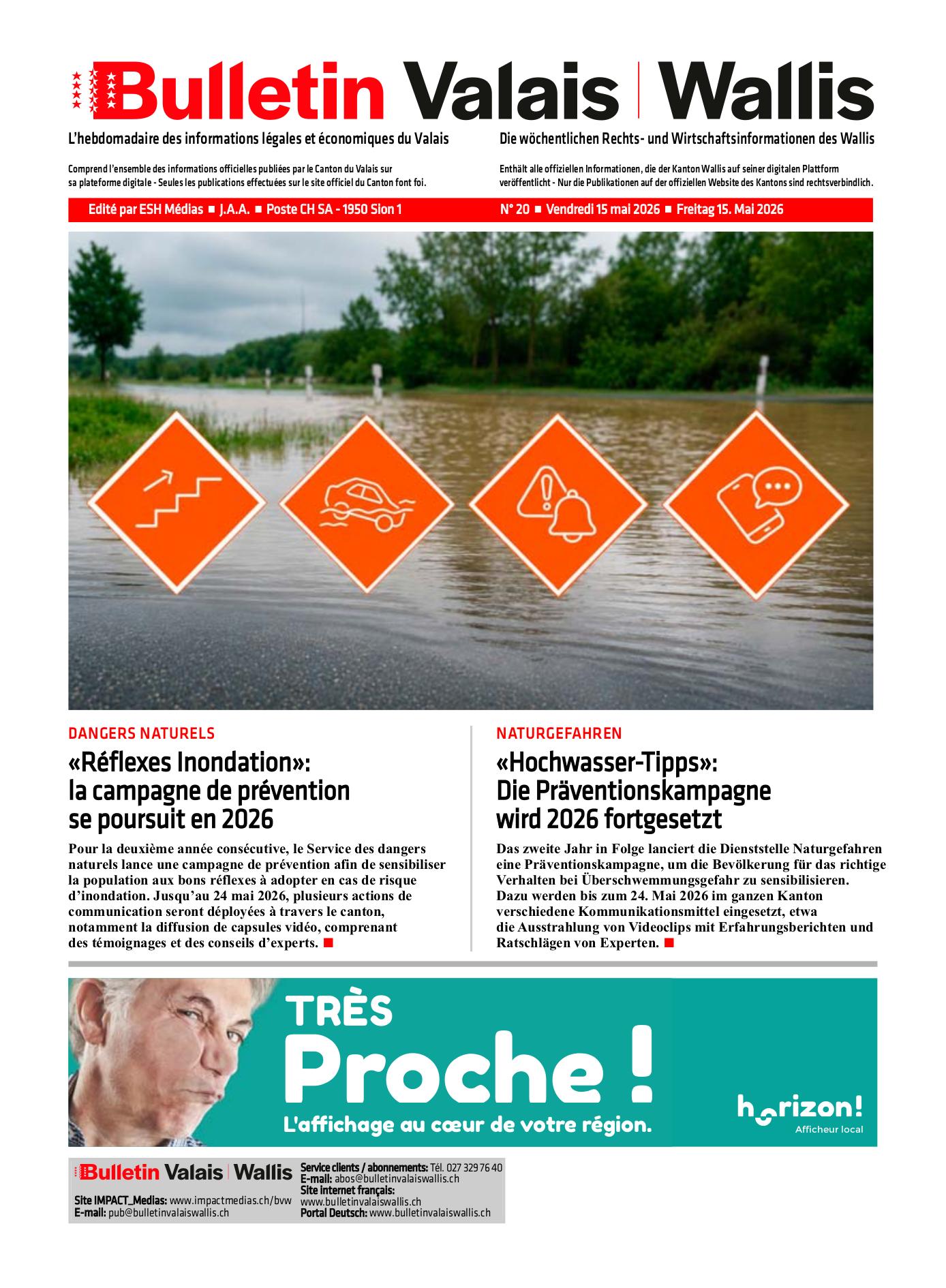 Vendredi 15 mai 2026