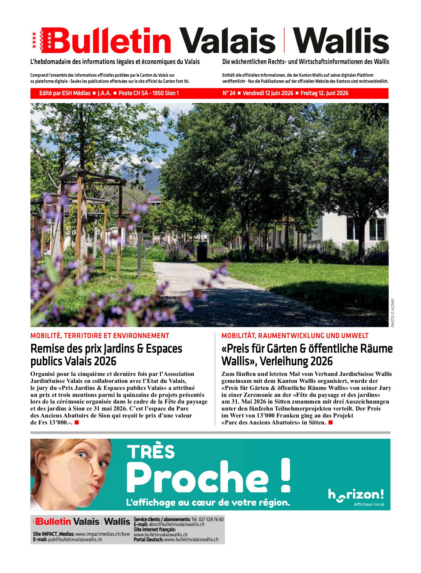 Vendredi 12 juin 2026