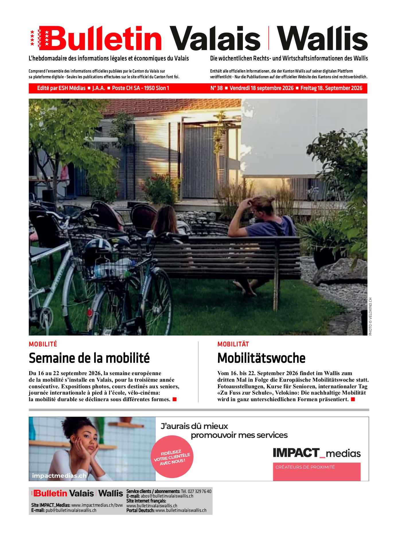 Vendredi 18 septembre 2026